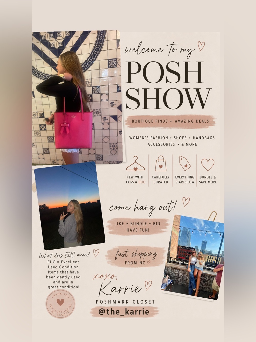 My First Posh Show, show me love!